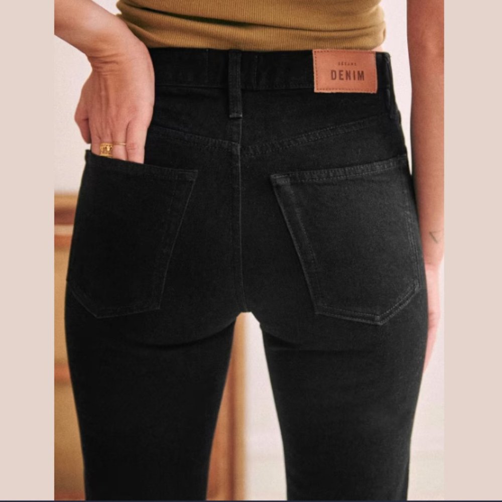 Sezane Brut Sexy Tall Jeans in Black Size 29 NWOT
